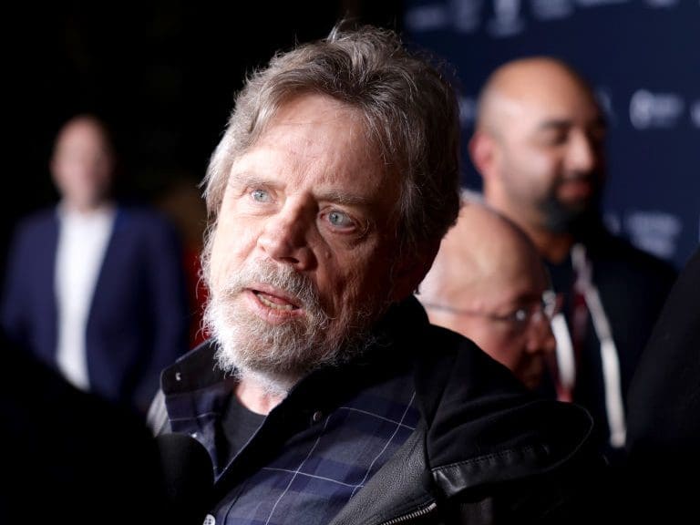 ANAHEIM, CALIFORNIA - DECEMBER 07: Mark Hamill attends Galaxy of Wishes: A Night to Benefit Make-A-Wish at Disneyland on December 07, 2021 in Anaheim, California. (Photo by Tiffany Rose/Getty Images for Make-A-Wish)