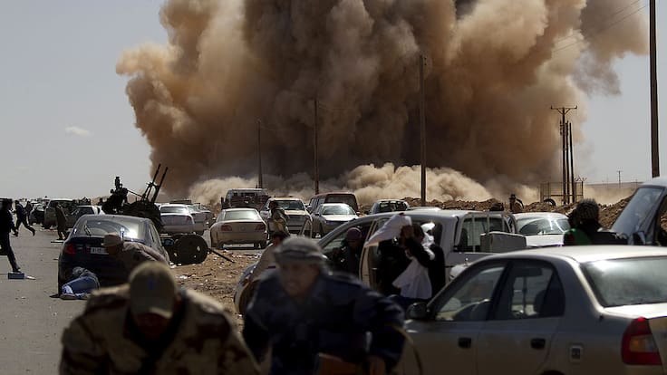 Dinamarca reconoce rol de la OTAN en el asesinato de 14 civiles en los bombardeos contra Libia