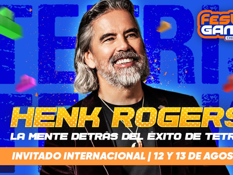 Una verdadera leyenda de los video juegos: Henk Rogers, gran destor de Tetris, llega hasta Festigame 2023