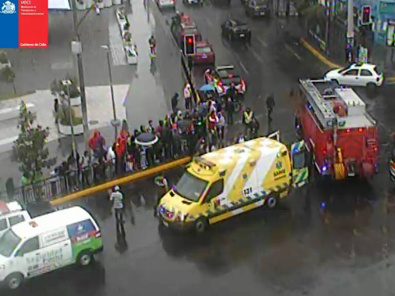 Atropello de bus a peatones en Independencia