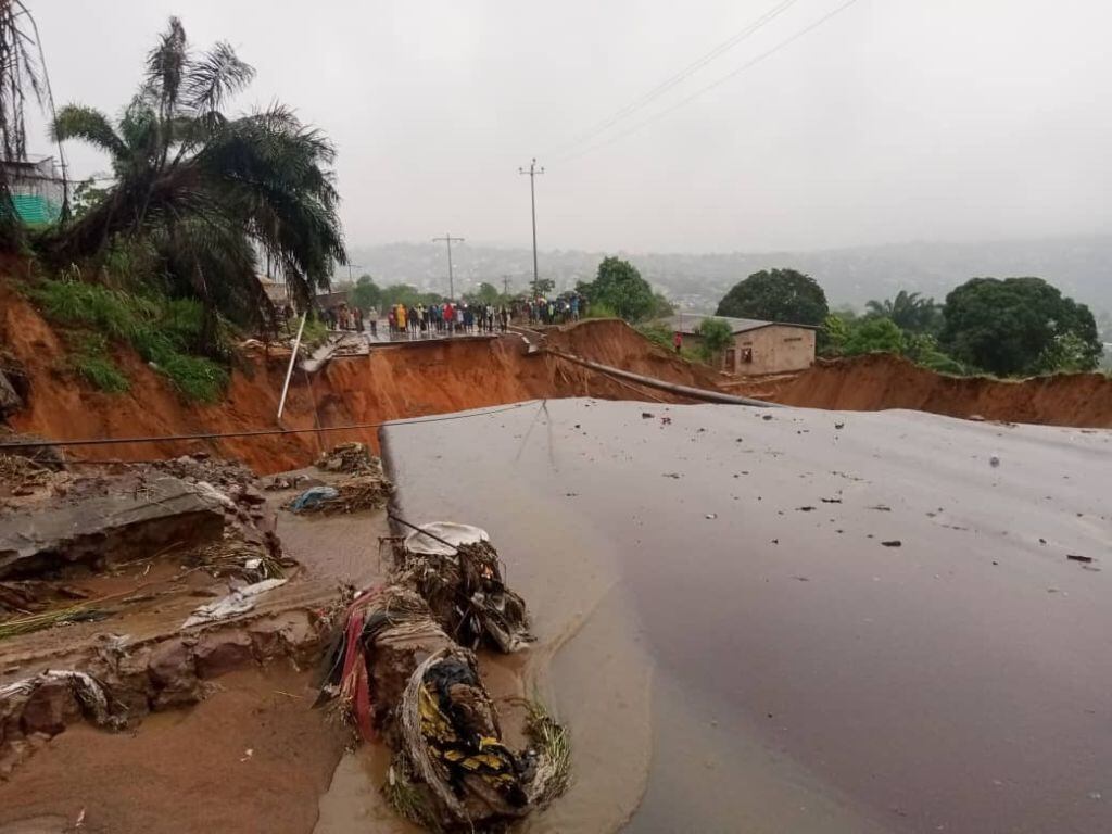 Graves daños dejan las inundaciones en República Democrática del Congo