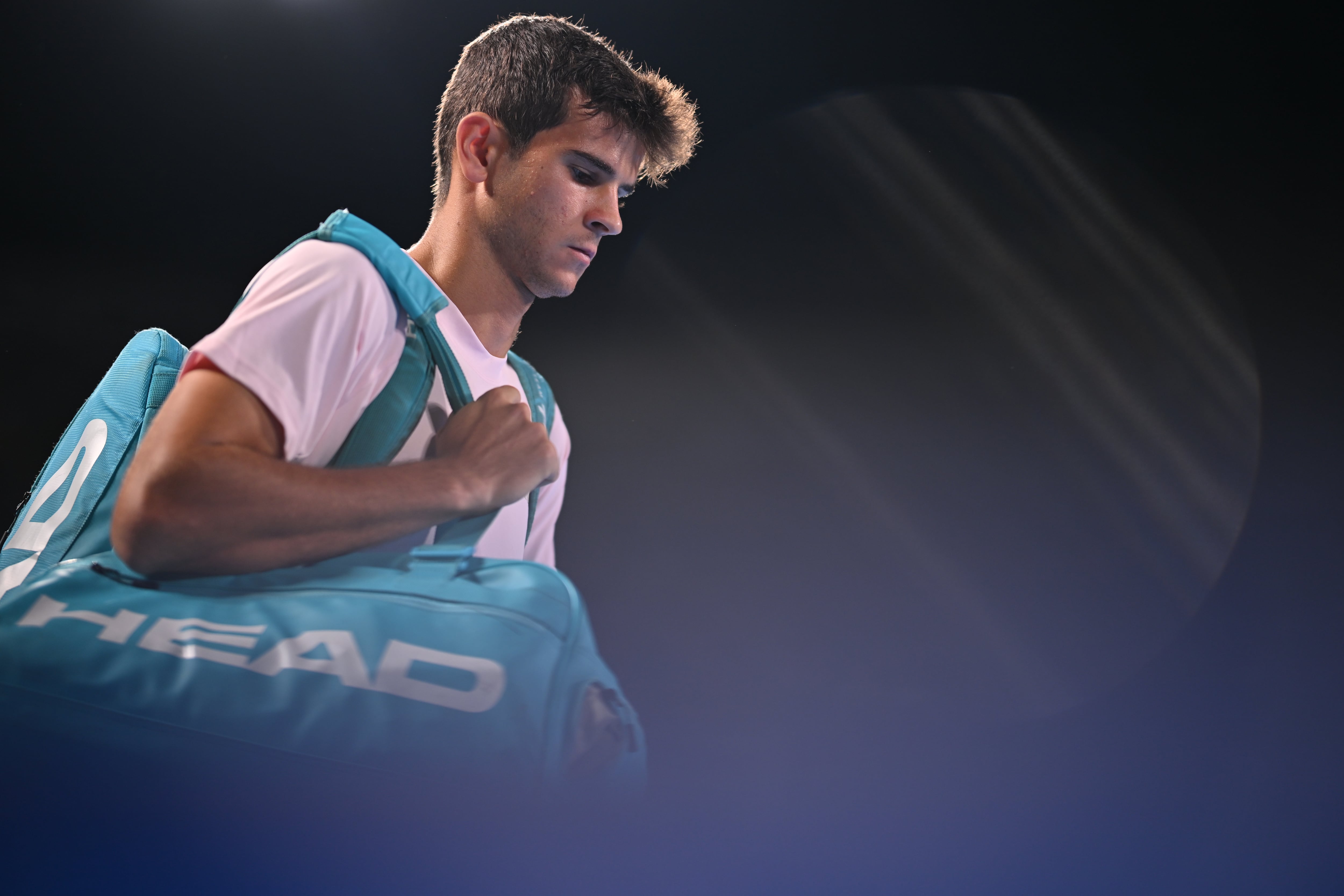 “¡Dame la pu...!”: Rafa Jódar es sancionado por insultar a un joven pasapelotas en el Masters de Shanghái