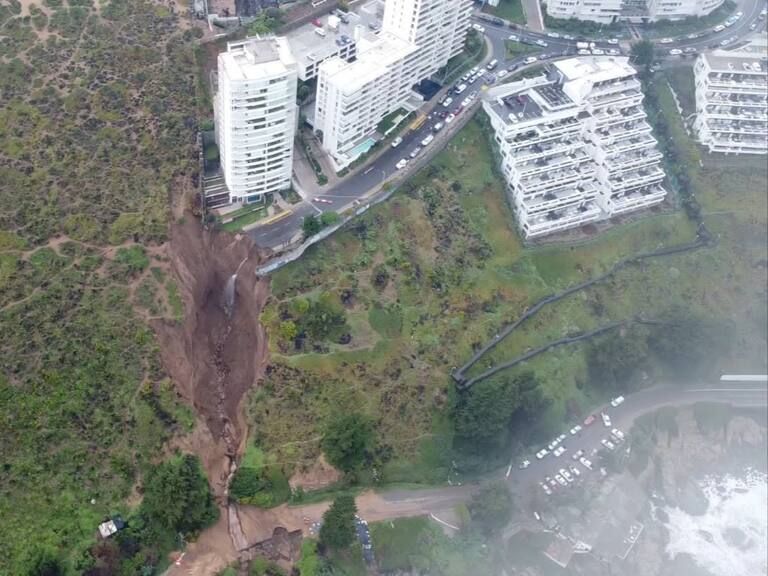 500 millones y con una exclusiva vista al mar: Las lujosas características de los departamentos al borde de socavón en Viña del Mar
