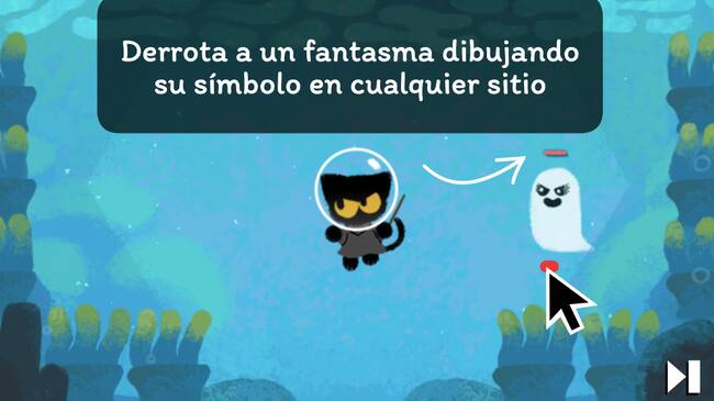 Doodle de Google por Halloween