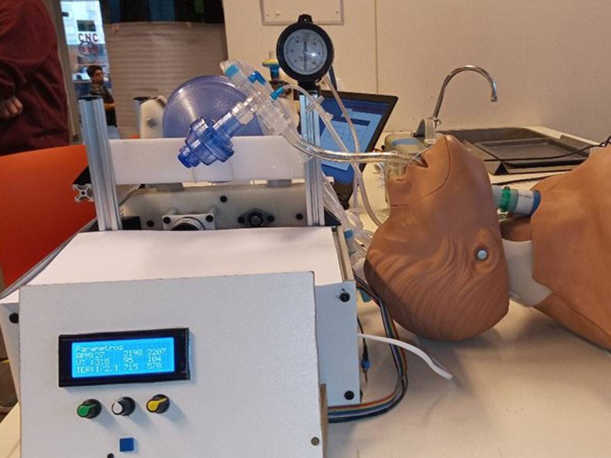 Ventilador artificial creado por la Universidad de Chile entrará en fase de pruebas de salud
