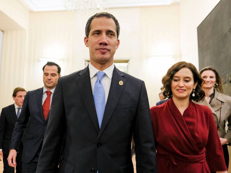 El opositor Juan Guaidó, quien fuera llamado presidente encargado