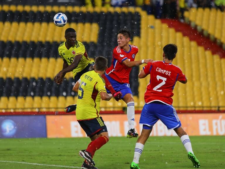 La Roja sub 17 ahora tumbó a Colombia y quedó a solo un paso de meterse en el hexagonal final del Sudamericano