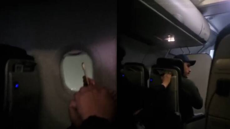 “El piloto, un seco”. Registro captó el angustioso aterrizaje de un avión en Concepción