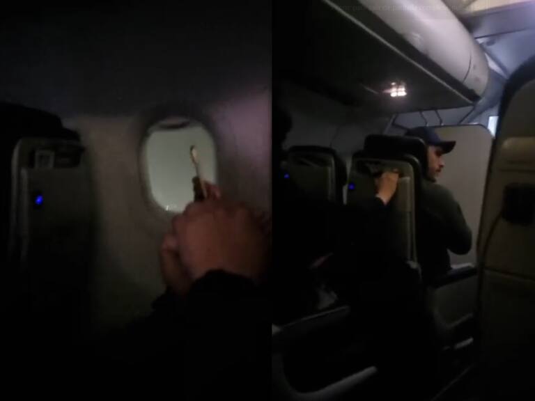 “El piloto, un seco”. Registro captó el angustioso aterrizaje de un avión en Concepción