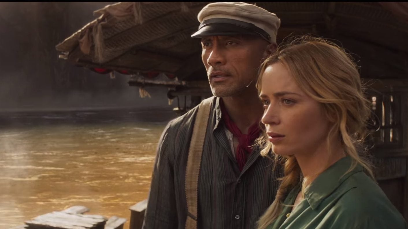 Dwayne Johnson y Emily Blunt