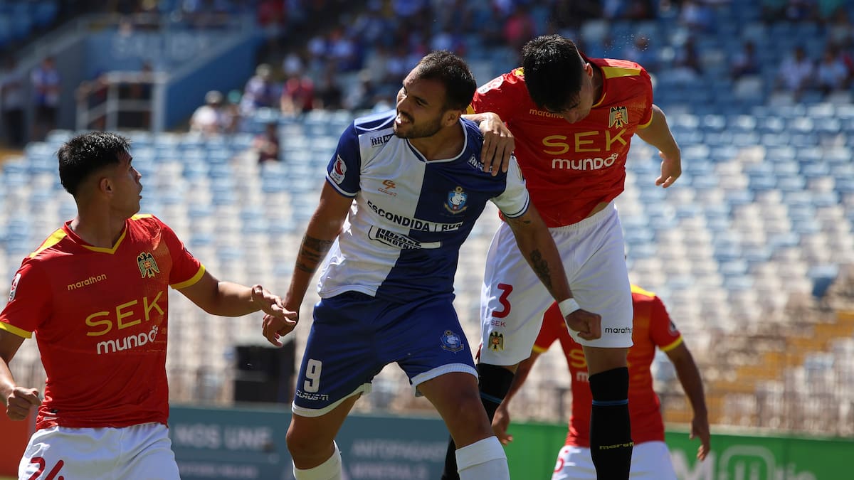 Unión Española no reacciona en la B: Antofagasta le propina otro golpe y amarga el debut de Ronald Fuentes