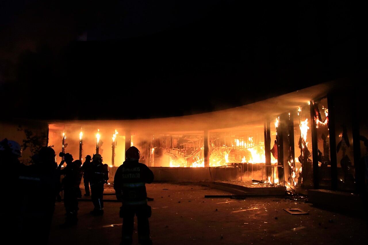 Incendio en Museo Violeta Parra