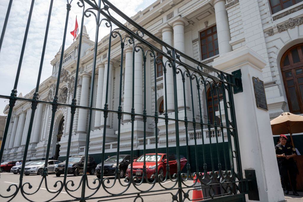 La sede del Congreso del Perú en la ciudad de Lima.