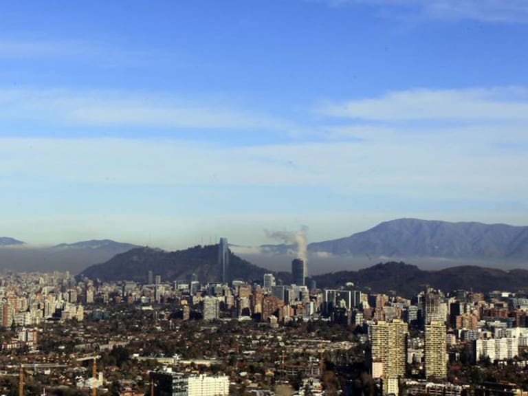 Santiago cielo despejado