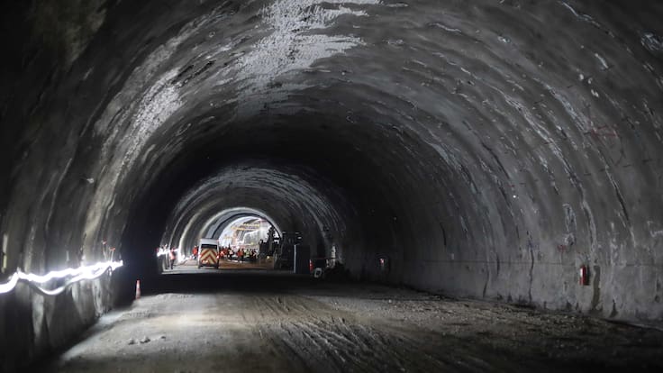 Conexión de túneles entre AVO I y AVO II permite cerrar el histórico anillo vial de Américo Vespucio