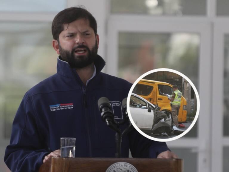 La íntima reunión del Presidente Boric con la familia del niño fallecido en accidente de furgón escolar en Recoleta