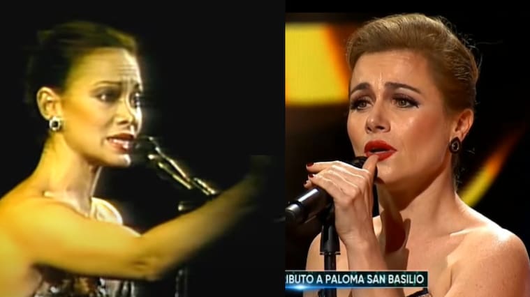Amaya Forch imitó a Paloma San Basilio en The Covers