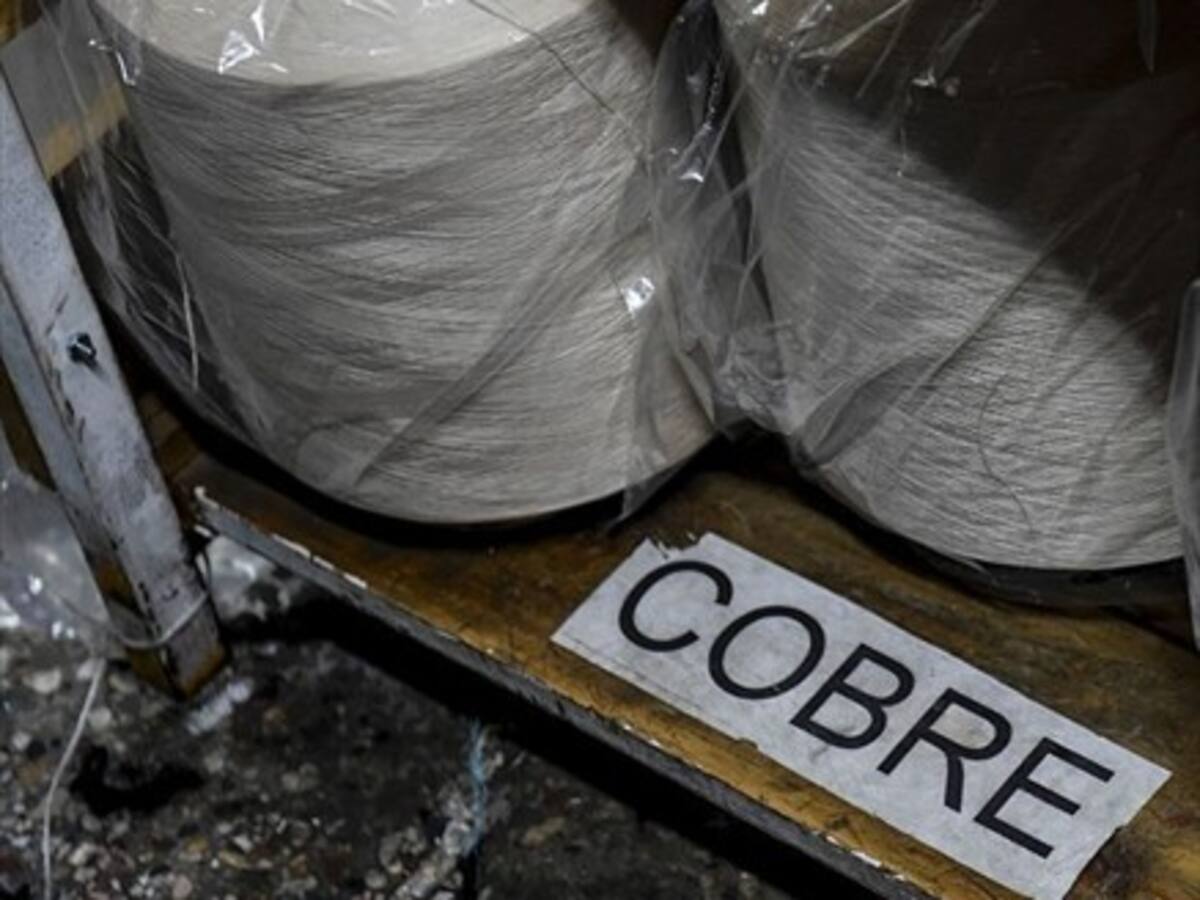 El cobre alcanzó su máximo valor desde julio de 2014