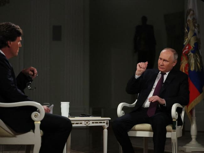 Vladímir Putin da su primera entrevista a medios occidentales desde 2022: “Si la OTAN se expande, todo volvería a ser como en la Guerra Fría”
