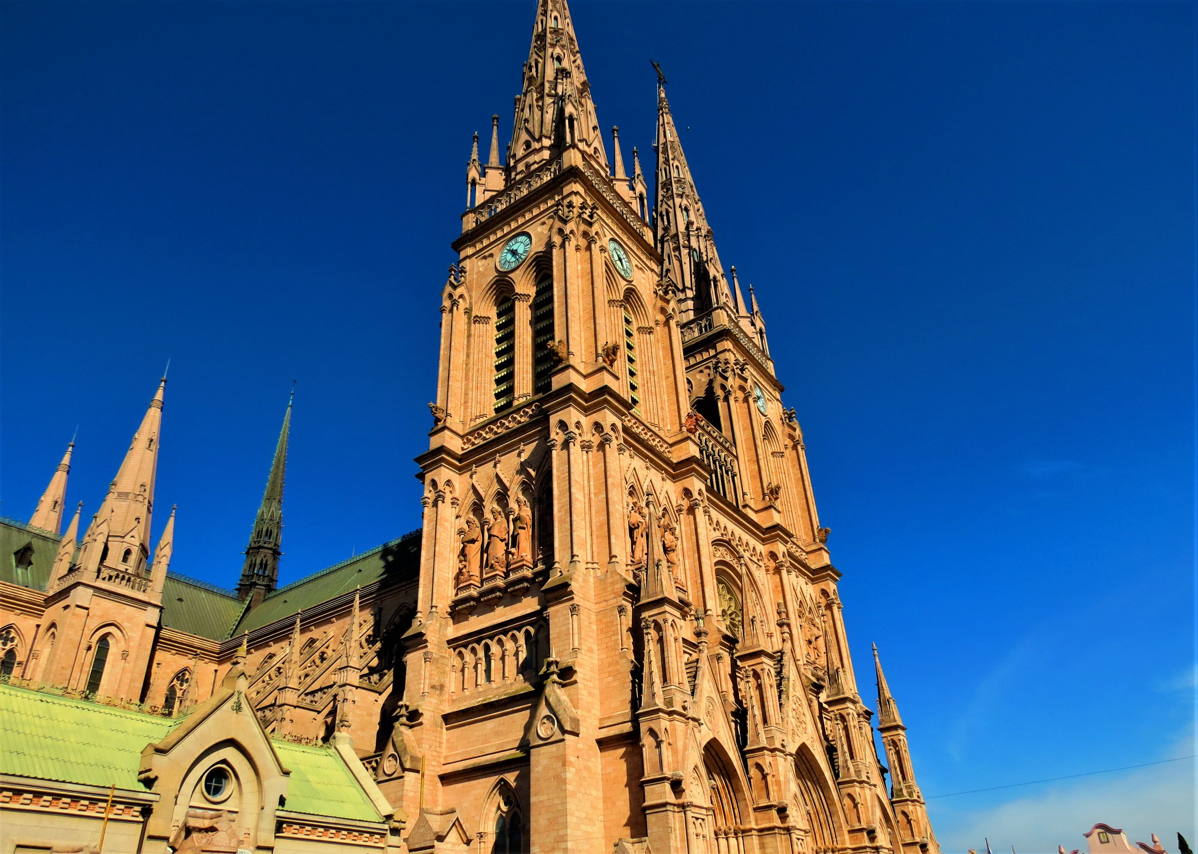 The Basilica of Luján in the province of Buenos Aires, Argentina.