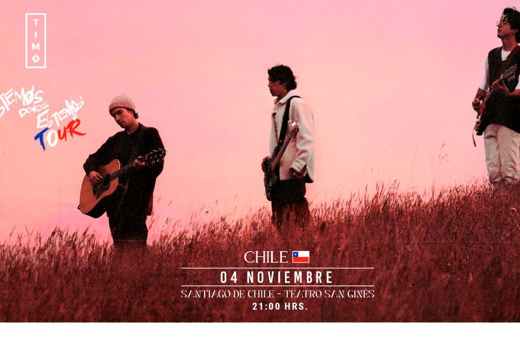 Timø: La banda revelación colombiana se presentará en Chile por primera vez