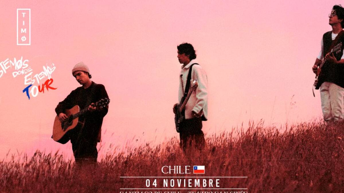 Timø: La banda revelación colombiana se presentará por primera vez en Chile