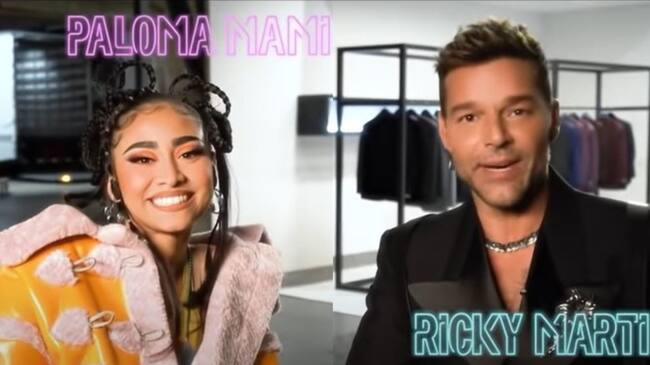 Paloma Mami y Ricky Martin en behind the scenes de "Qué rico fuera"