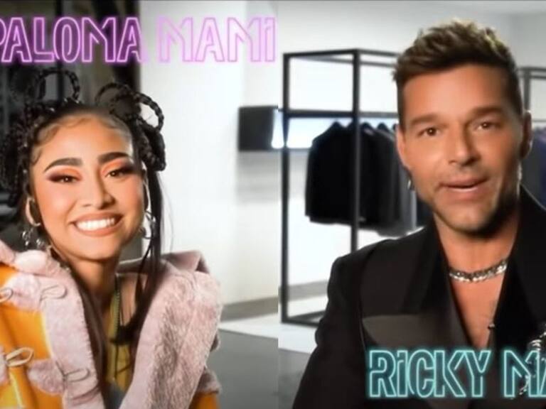 Paloma Mami y Ricky Martin en behind the scenes de "Qué rico fuera"