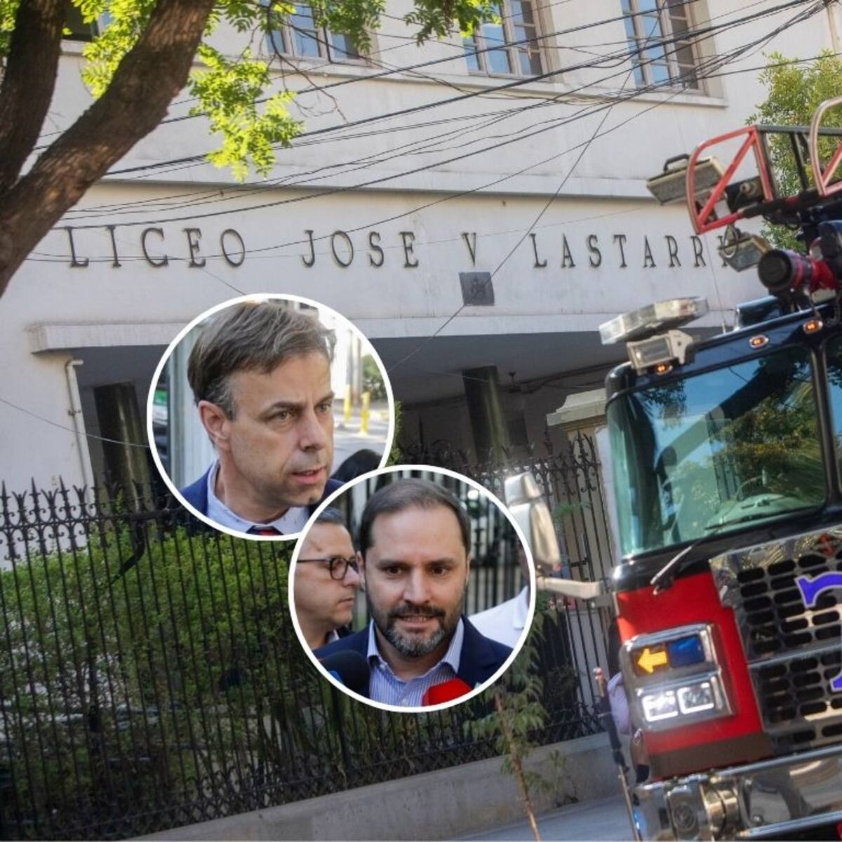 Incidentes en Liceo Lastarria: Gobierno anuncia querella y alcalde Bellolio tilda a responsables como “de ultraizquierda”