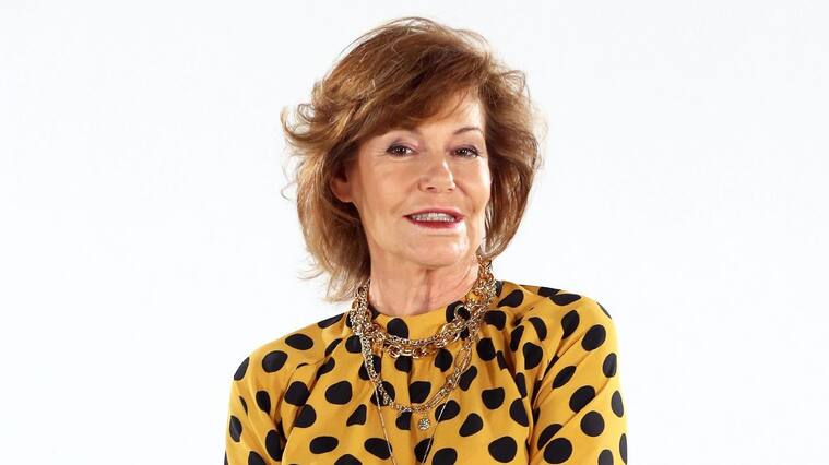 Coca Guazzini como "Meche" en la teleserie "La Torre de Mabel" de Canal 13