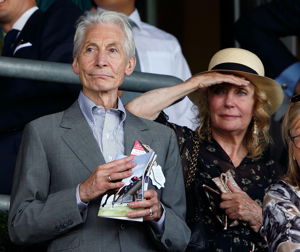 Charlie Watts y su esposa Shirley en 2016 | Getty Images