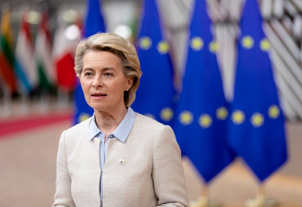 La titular de la comisión europea Ursula Von Der Leyen