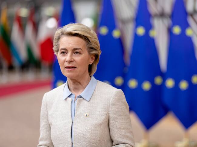 La titular de la comisión europea Ursula Von Der Leyen