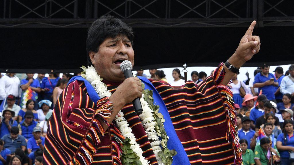 evo morales bolivia