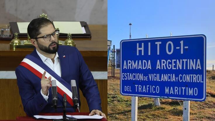 Oposición valora tono de Presidente Boric por paneles argentinos instalados en territorio nacional