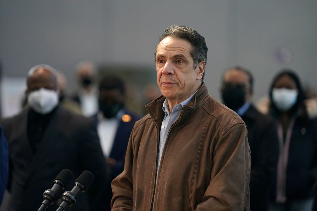 Andrew Cuomo se refiere a la pandemia en Nueva York