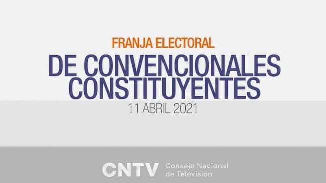 Franja convencionales constituyentes