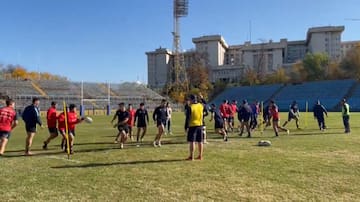 Los Cóndores se instalan en Europa y entrenan con Rumania en la previa a sus tres amistosos internacionales