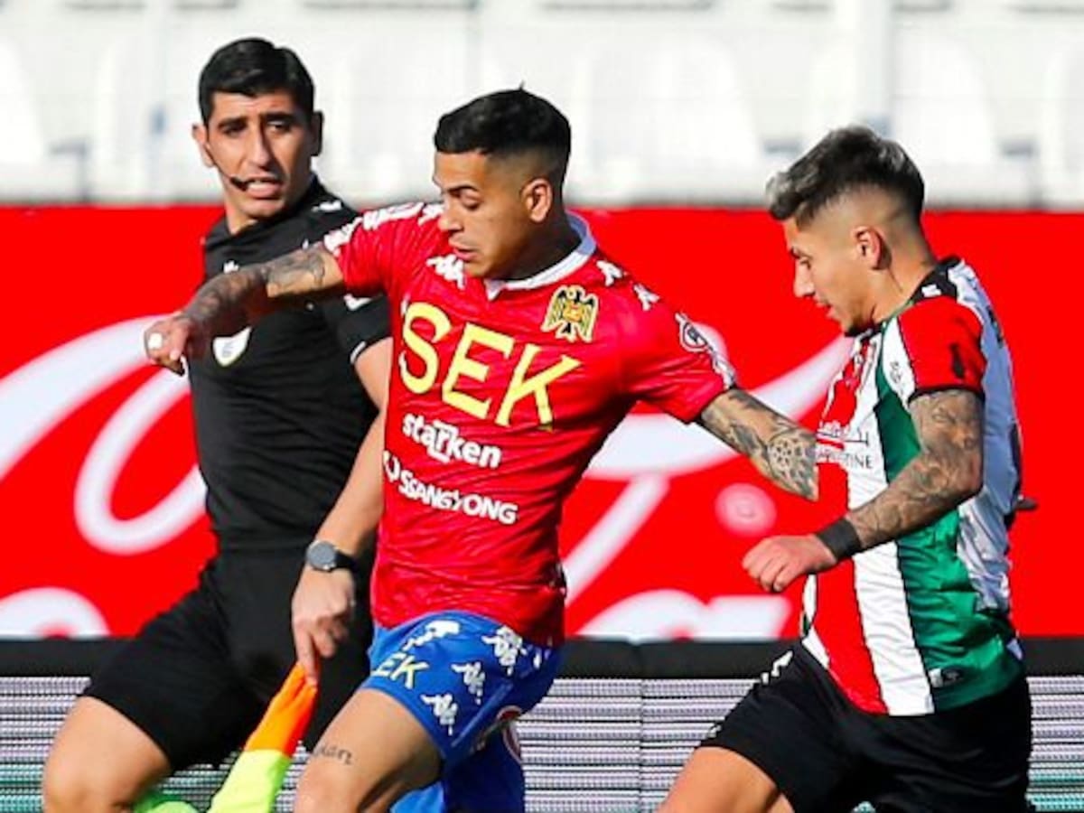 Unión Española falla polémico penal en los descuentos y Palestino se queda con el Clásico de Colonias