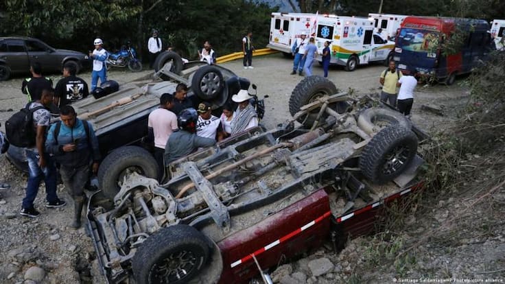 Atentado en Colombia deja 14 muertos y decenas de heridos