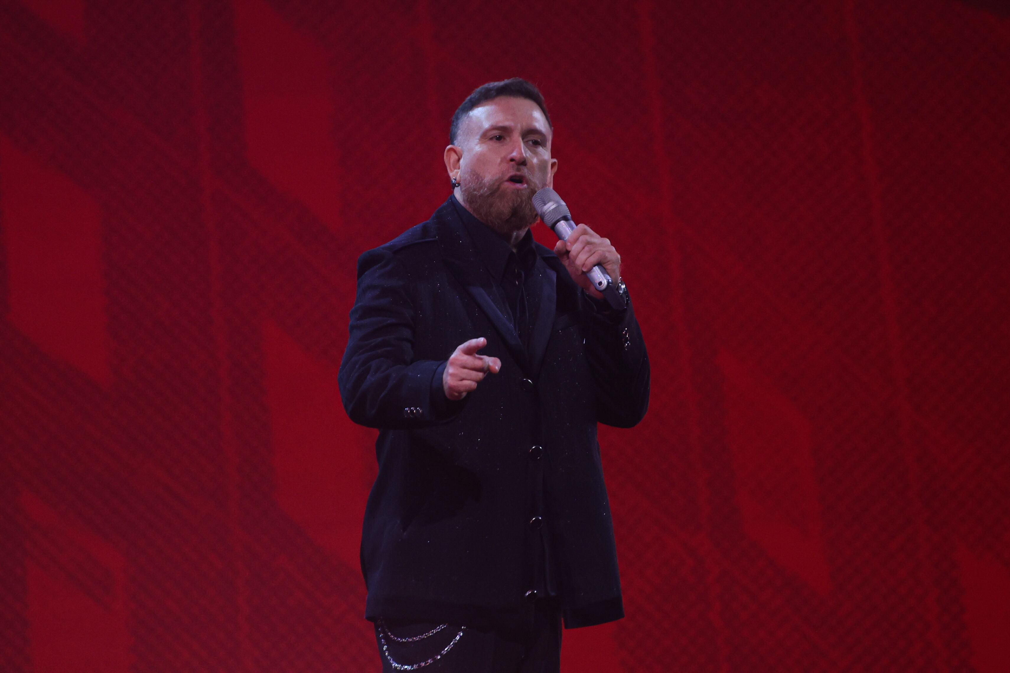 27 DE FEBRERO DE 2025 / VIÑA DEL MAREl humorista, Juan Pablo Lopez, se presenta durante el 64 Festival Internacional de la Canción Viña 2025 en la Quinta Vergara.FOTO: SEBASTIÁN RÍOS MORALES/AGENCIAUNO