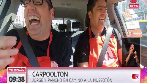 Jorge Zabaleta y Pancho Saavedra Teletón