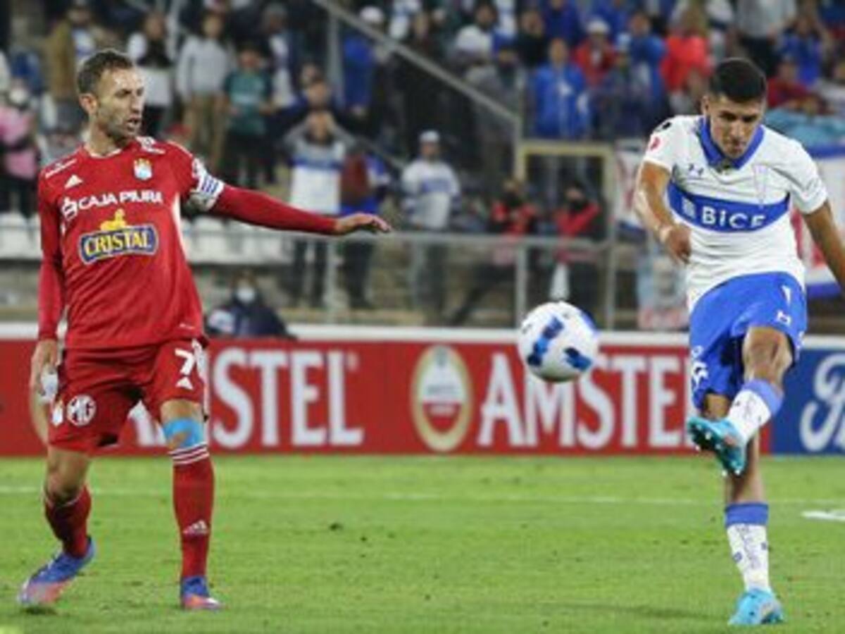 ¡Bombazo al ángulo! Gol de Marcelino Núñez con la UC figura entre los 5 mejores de la Libertadores 2022