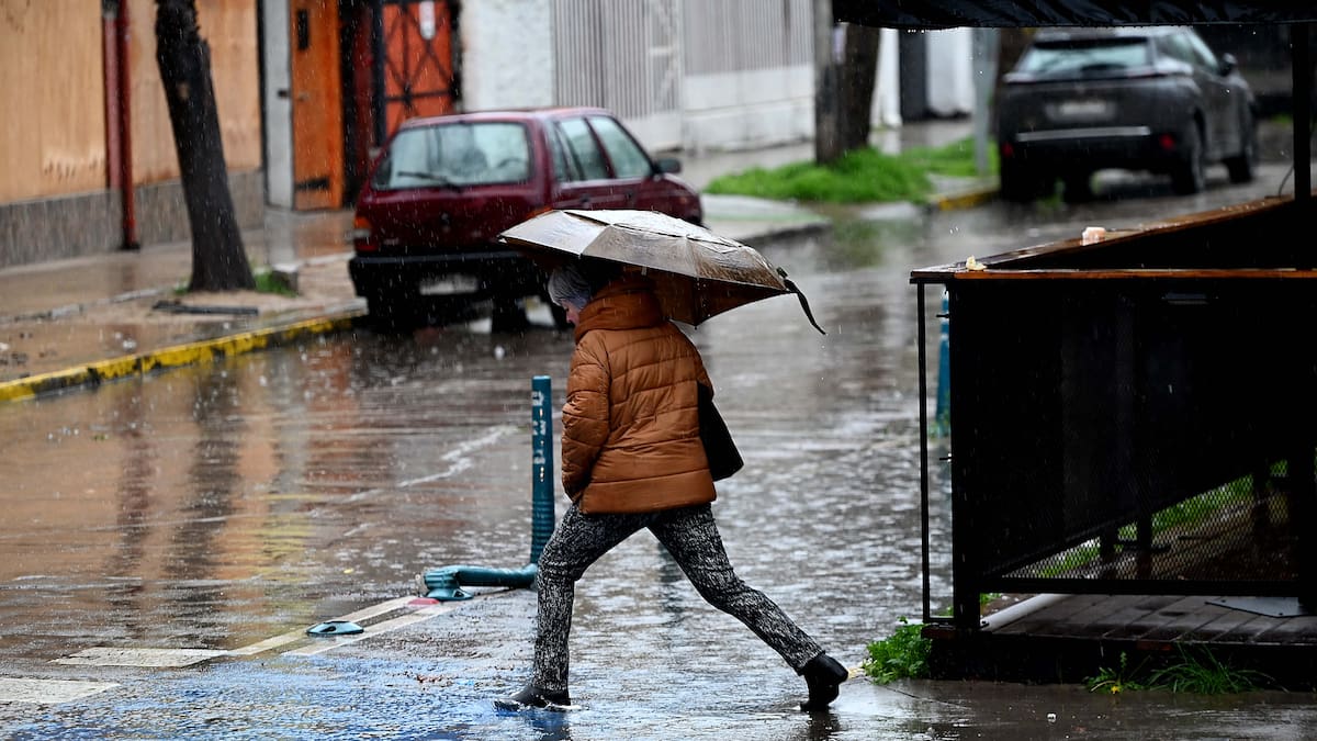 Lluvia en Santiago: estas serán las comunas más afectadas por las precipitaciones del nuevo tren de sistemas frontales