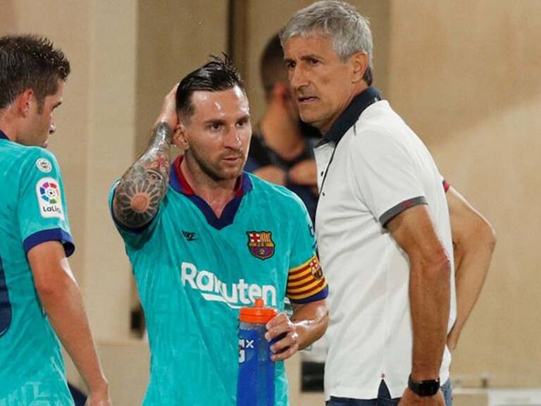 «De él prefiero no hablar»: Quique Setién sorprende con respuesta sobre Lionel Messi