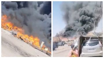 Incendio afecta lugar habitado de Arica: bomberos logró controlar el grave siniestro
