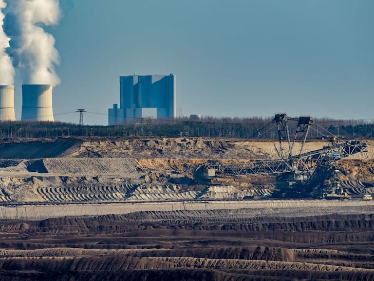 La acción de una planta de carbón en el municipio alemán de Welzow