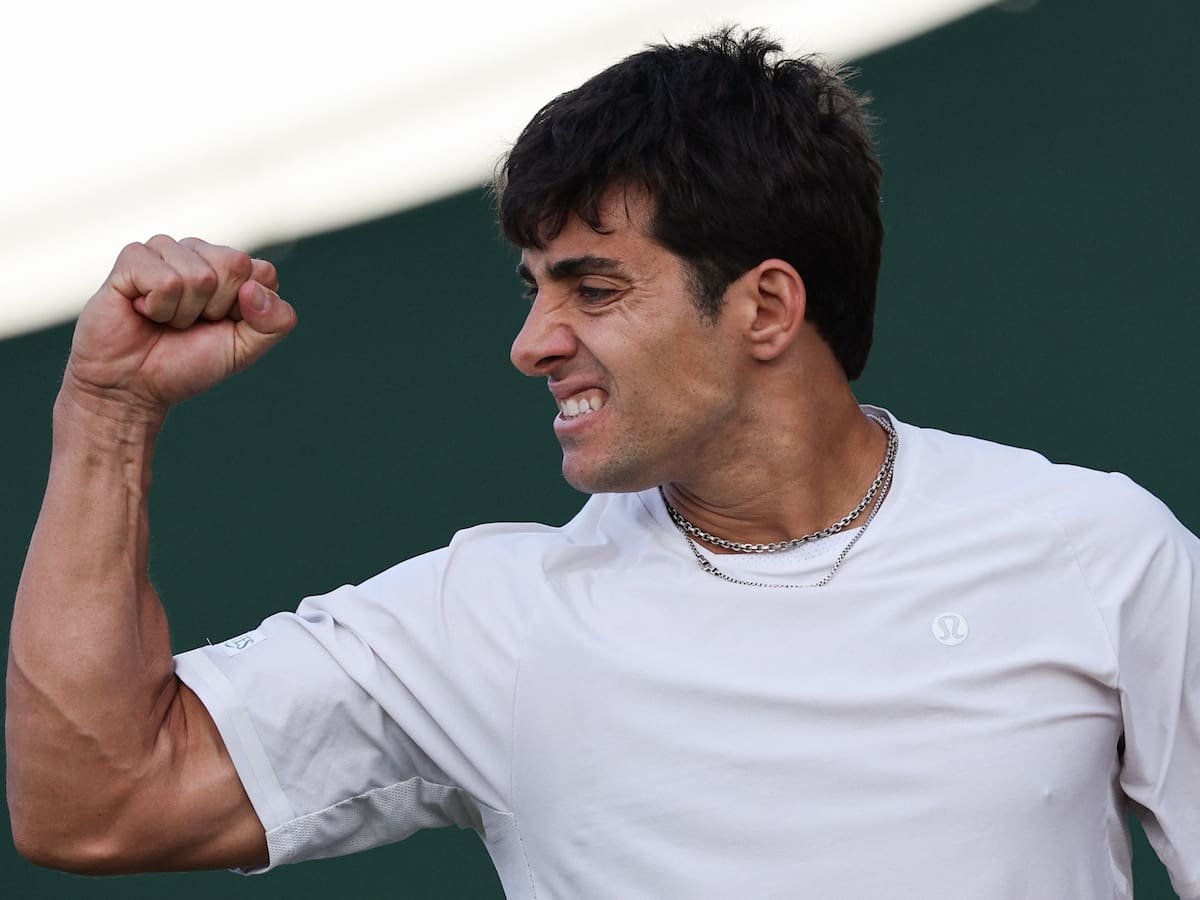 Triunfazo y clasificación: Cristian Garin le da buenas noticias al tenis chileno