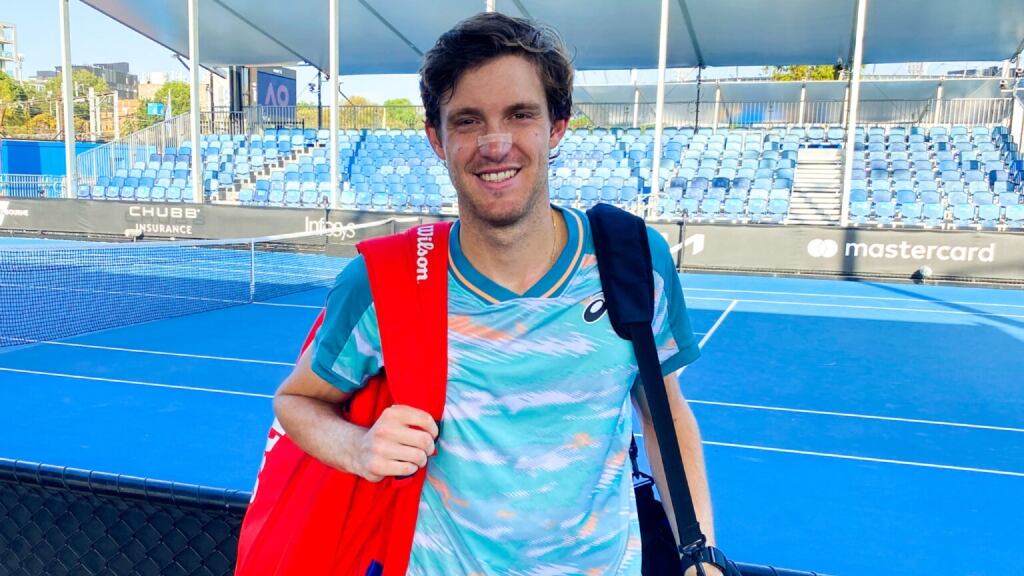 Nicolás Jarry: "En Australia he jugado los mejores partidos en mucho tiempo"