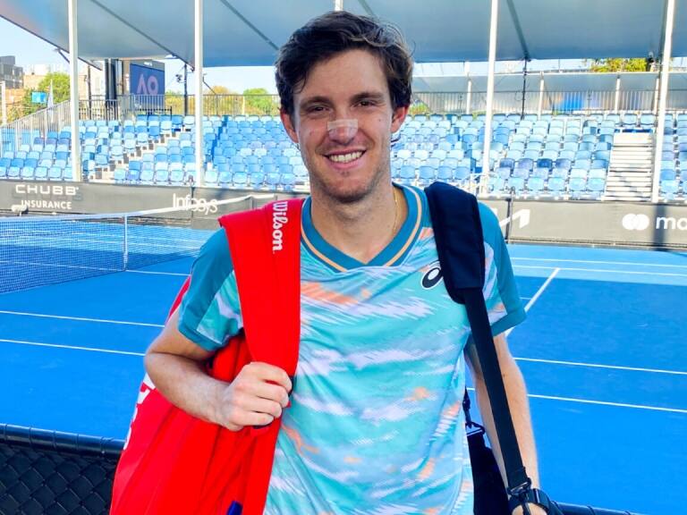 Nicolás Jarry: "En Australia he jugado los mejores partidos en mucho tiempo"